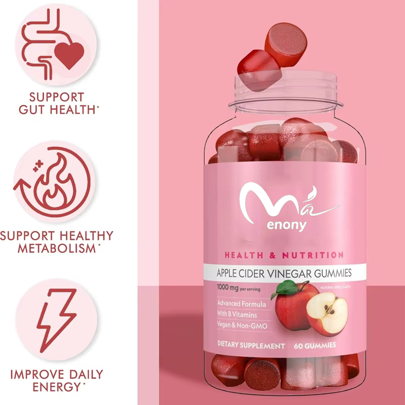 Apple Cider Vinegar Pill - 60-кратный яблочный уксус, жевательные конфеты для