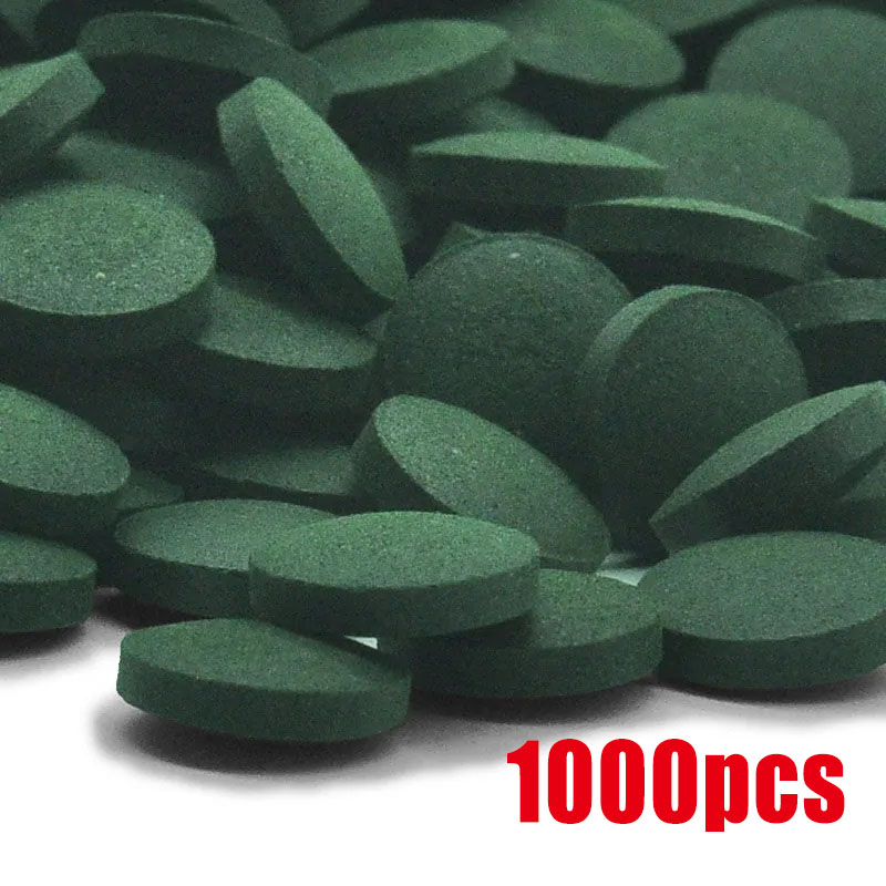 Spirulina Tablet Organic - 50-1000 шт. таблетки спирулины высокой чистоты,