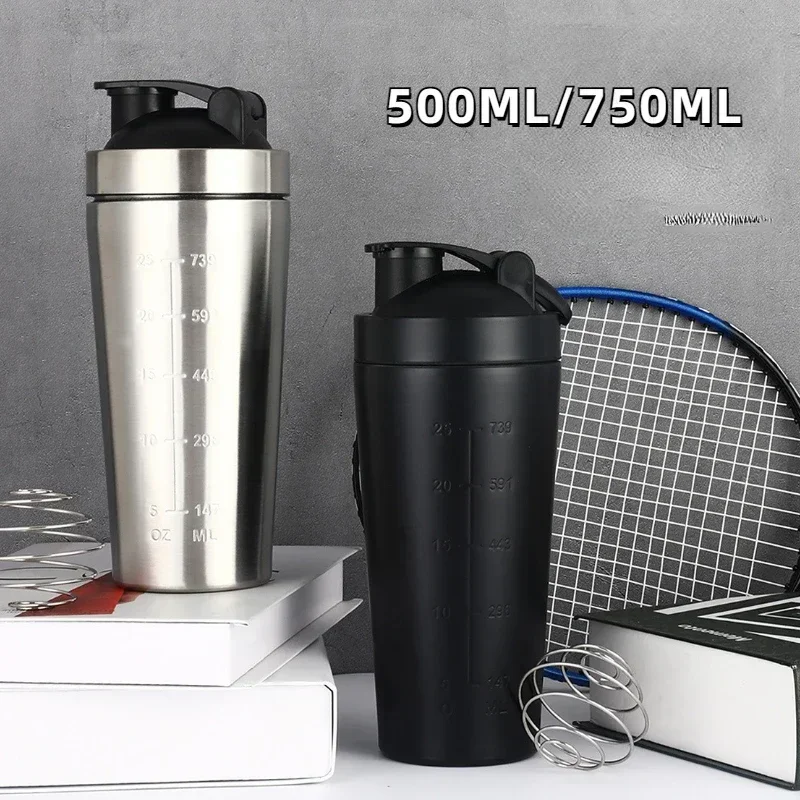 Nutrition Of Fitness - Портативный шейкер для протеина из нержавеющей