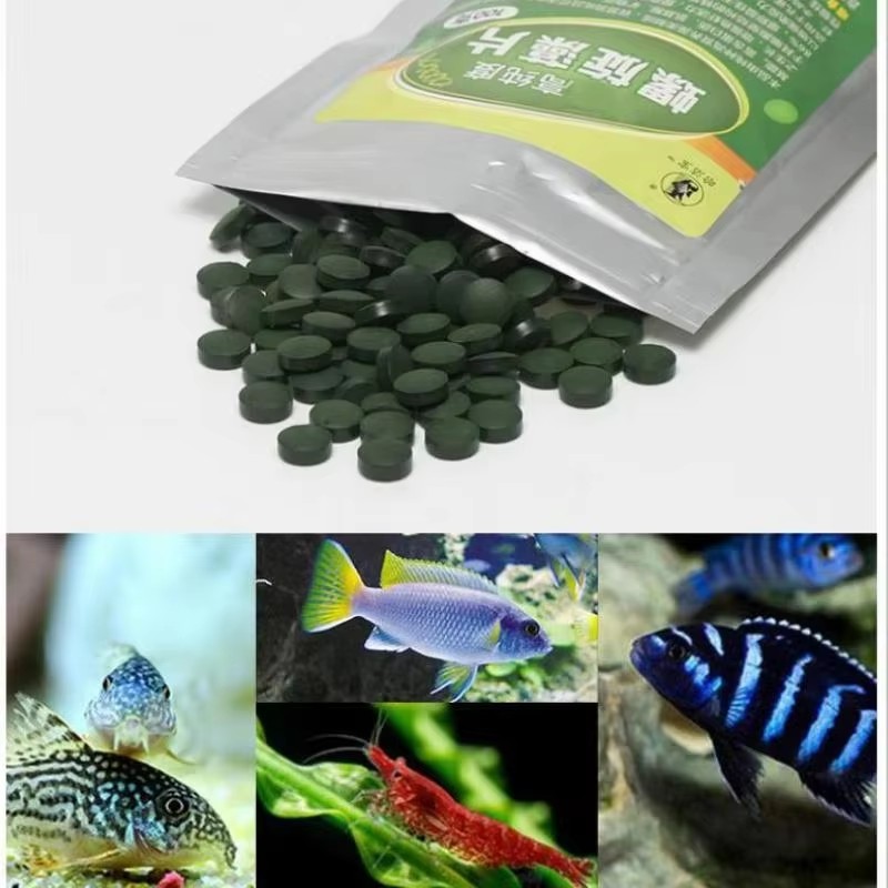 Spirulina Tablet Organic - 100/200/300/500 шт. таблетки спирулины высокой чистоты,