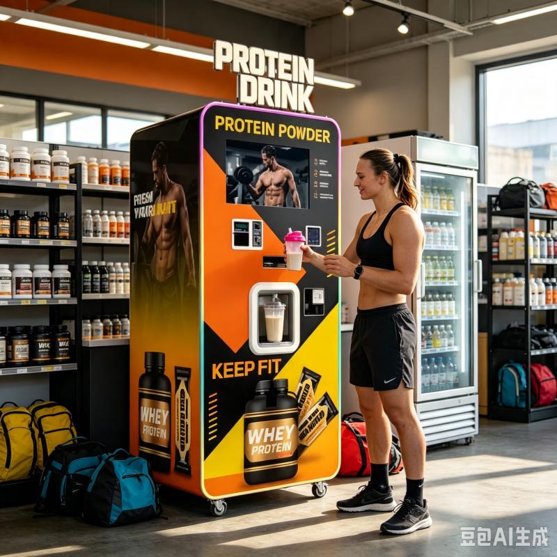 Fitness Nutrition Protein - Автоматический вендинговый аппарат для протеиновых коктейлей
