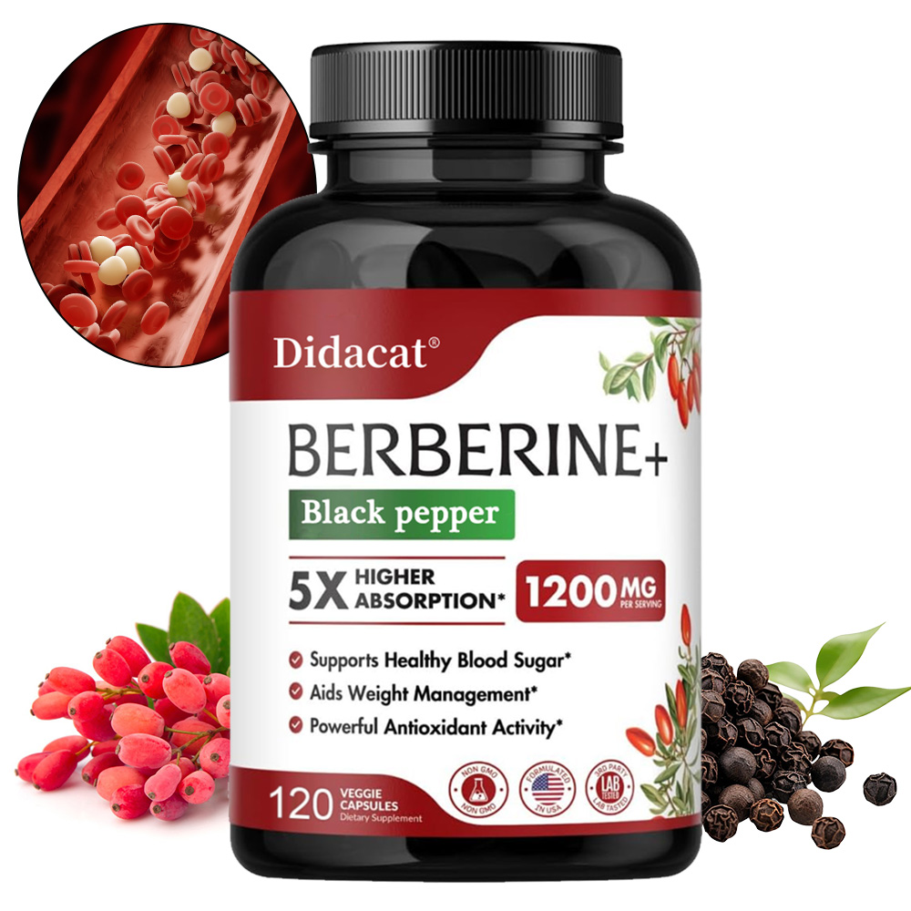 Apple Cider Vinegar Pill - Берберин 1200 мг - Ультрачистый 98%