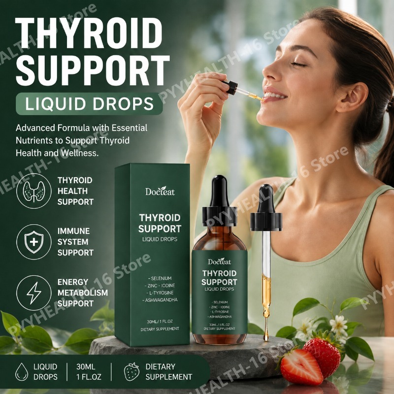 Iodine Drops Supplement - Жидкие капли Docteat для поддержки щитовидной