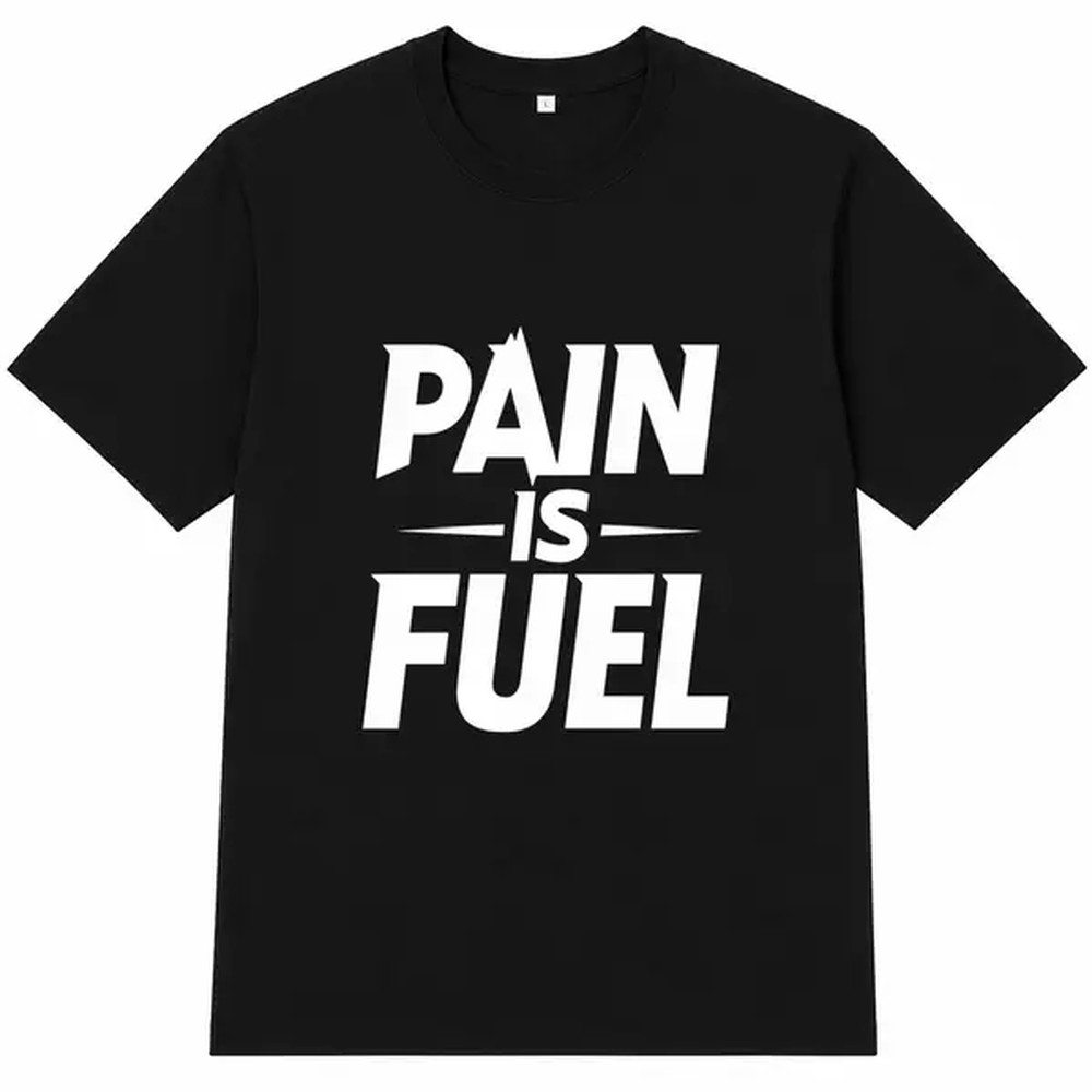 Футболка с принтом «Pain Is Fu – обзор и цена Fuel Fitness & Nutrition Oakbank
