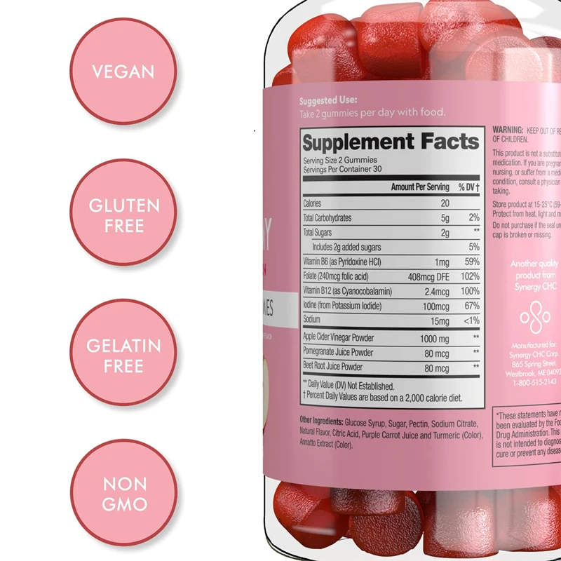 60-кратный яблочный уксус, жев – обзор и цена Apple Cider Vinegar Pill