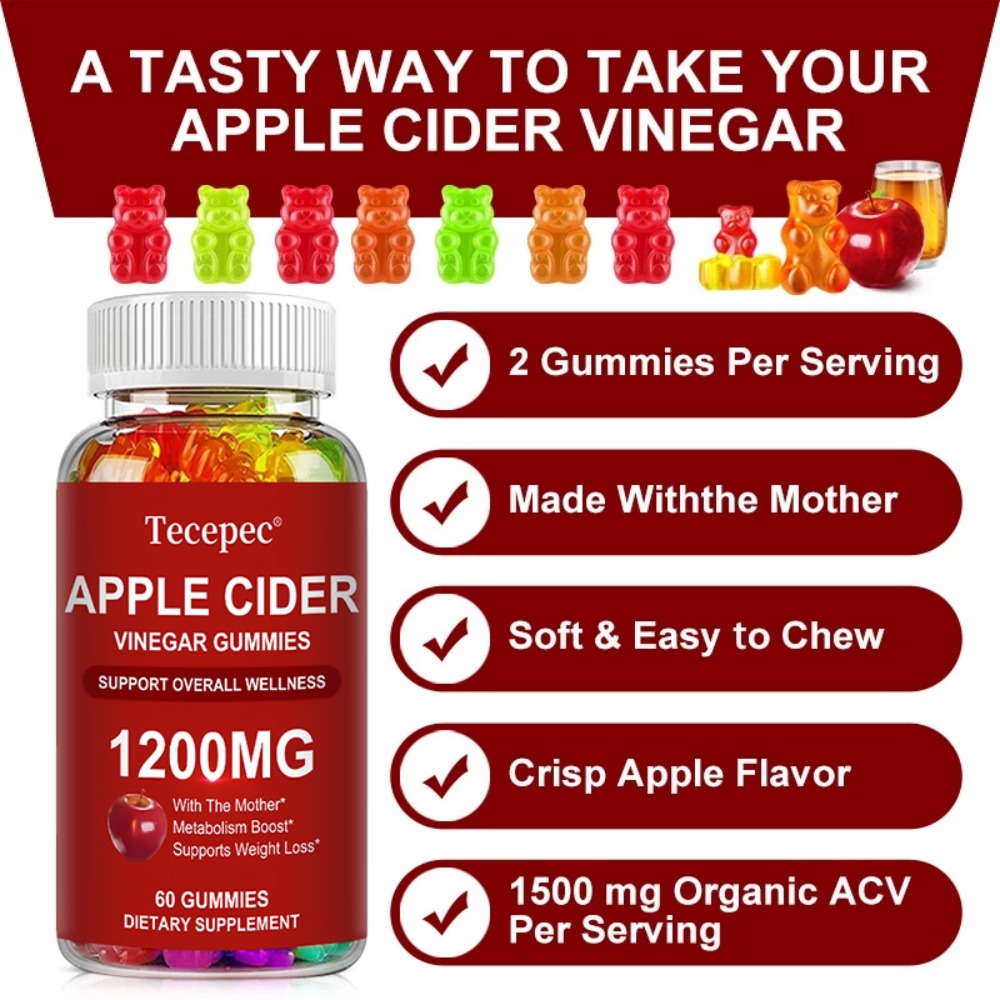 Жевательные конфеты с яблочным – обзор и цена Apple Cider Vinegar Pill