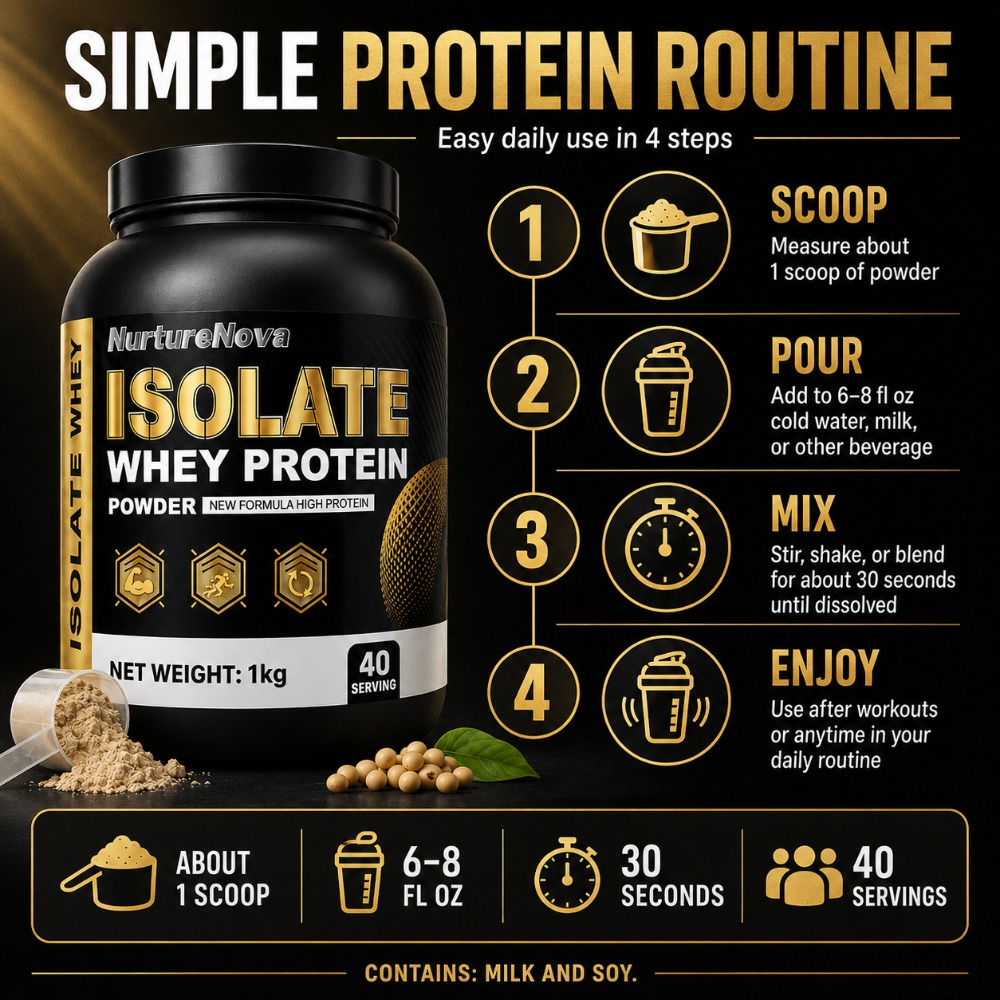 Протеиновый порошок NurtureNov – обзор и цена Fitness Nutrition Protein