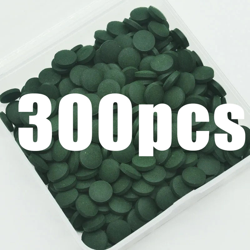 50-300 шт. таблетки спирулины  – обзор и цена Spirulina Tablet Organic