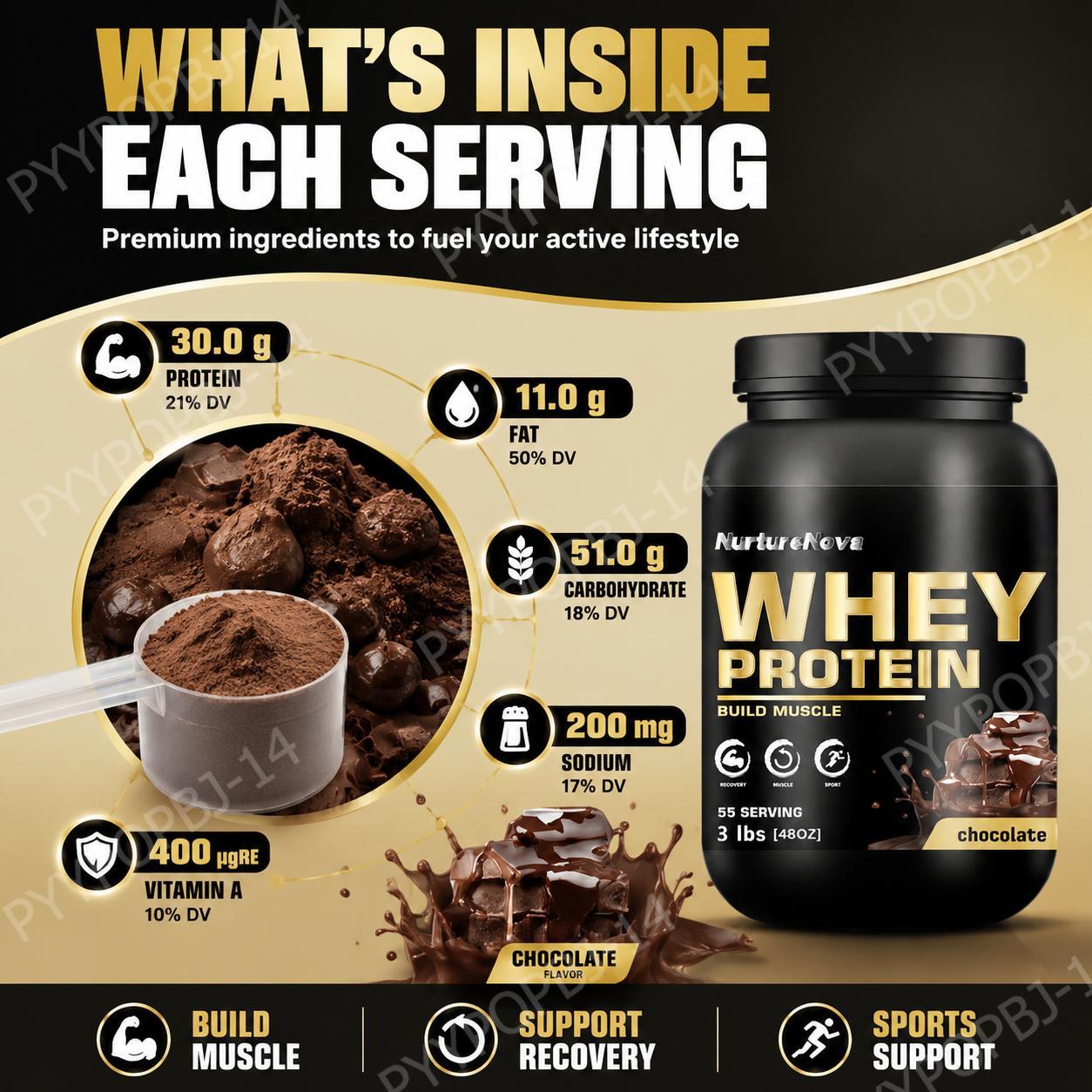 Протеиновый порошок NurtureNov – обзор и цена Fitness Nutrition Protein