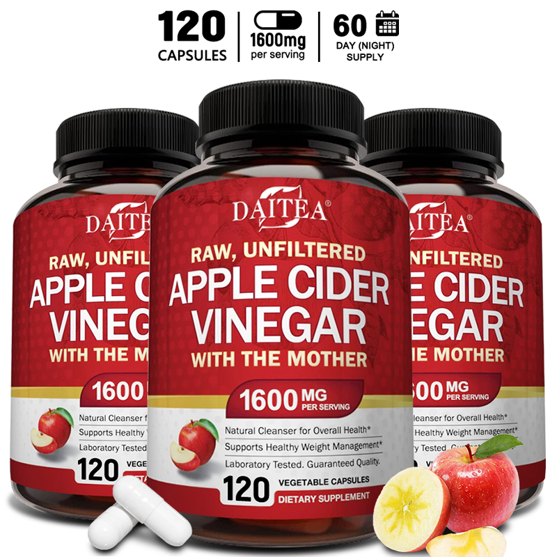 Уксус яблочного сидения 1600 м – обзор и цена Apple Cider Vinegar Pill