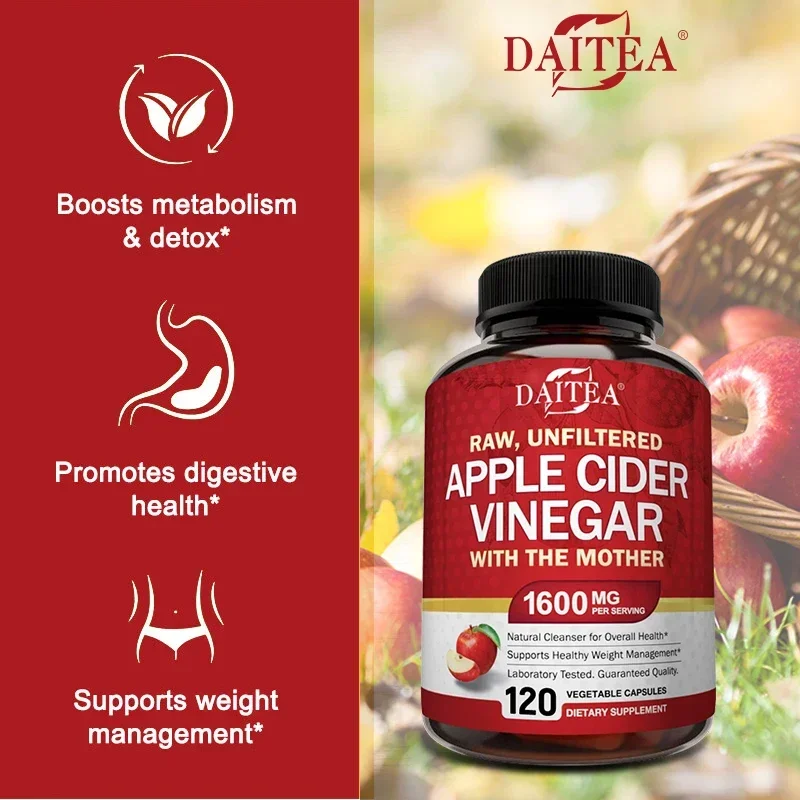 Уксус яблочного сидения 1600 м – обзор и цена Apple Cider Vinegar Pill