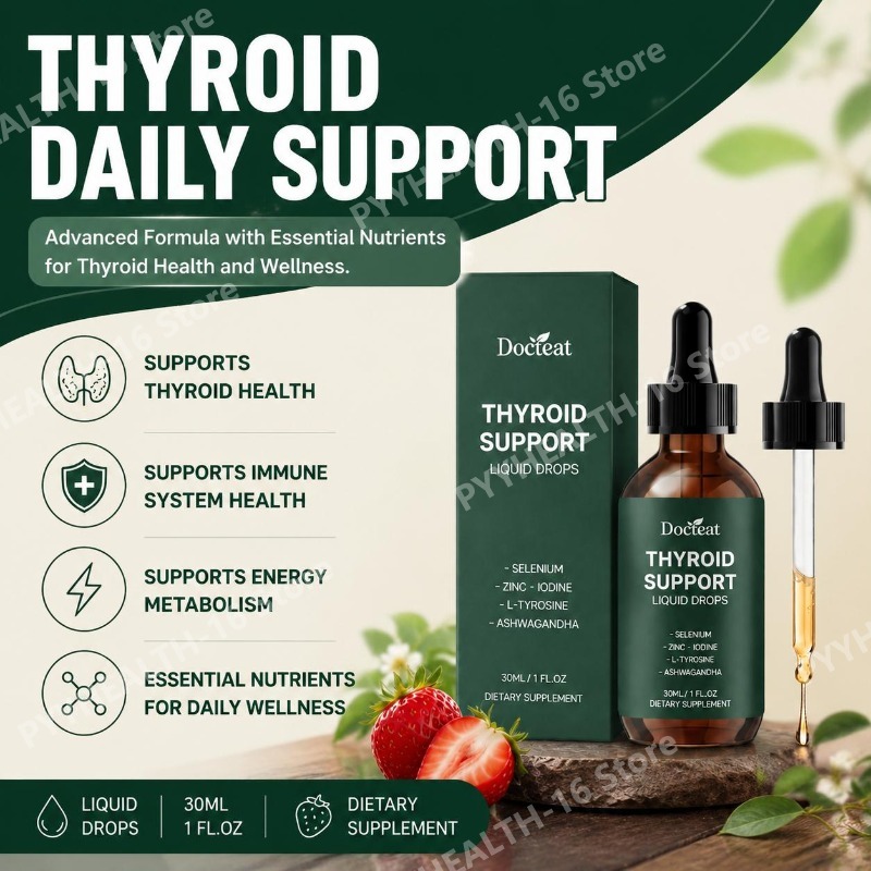 Жидкие капли Docteat для подде – обзор и цена Iodine Drops Supplement